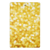 Mini Porte-bloc Mini-Porte - bloc Gold Bokeh (Dos)