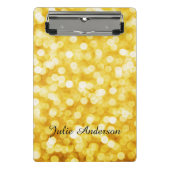 Mini Porte-bloc Mini-Porte - bloc Gold Bokeh (Devant)