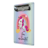 Mini Porte-bloc Mini porte - bloc magique Unicorne (Angle2)