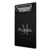 Mini Porte-bloc Mini porte - bloc personnalisé avec monogramme élé (Angle2)