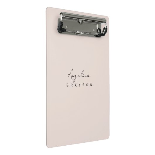 Mini Porte-bloc Minimalist handwritten script, simple and modern (Incliné)