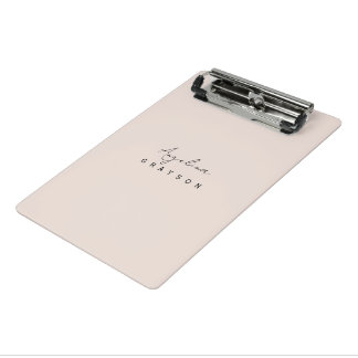 Mini Porte-bloc Minimalist handwritten script, simple and modern 