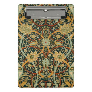 Mini Porte-bloc Modèle de tapisserie forestière de William Morris 