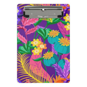 Mini Porte-bloc Modèle floral exotique coloré-23148