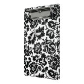 Mini Porte-bloc Modèle floral vénitien noir et blanc de William Mo (Angle2)