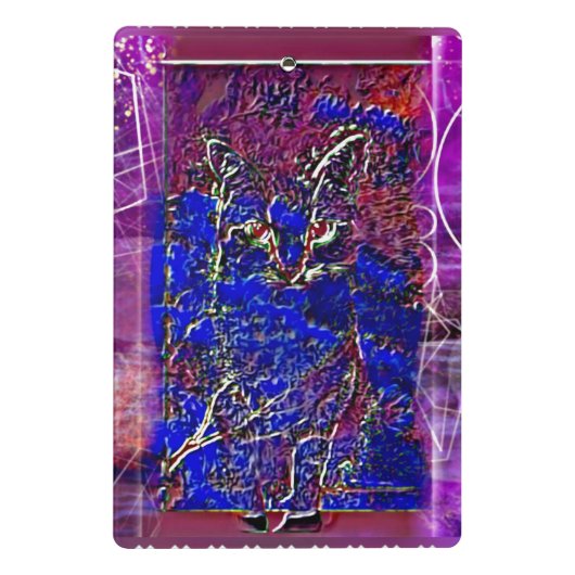 Mini Porte-bloc Modèles de chats : Wanda 01 (Dos)