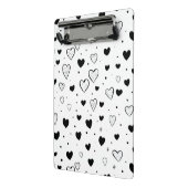 Mini Porte-bloc Modern Hearts Pattern (Angle2)