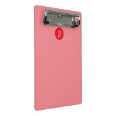 Mini Porte-bloc Moderne Monogramme Professionnel Plat Initiales si (Incliné)