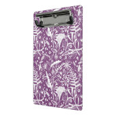 Mini Porte-bloc Moderne Violet Botanique (Angle2)