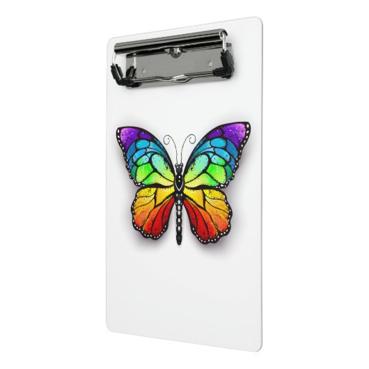 Mini Porte-bloc Monarque papillon arc-en-ciel (Angle2)
