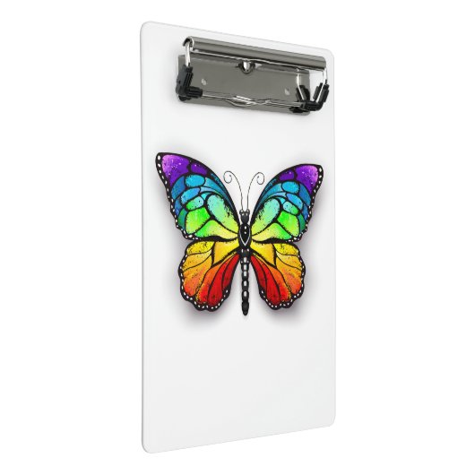 Mini Porte-bloc Monarque papillon arc-en-ciel (Incliné)