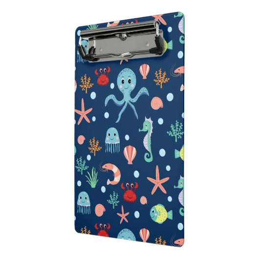 Mini Porte-bloc Monde marin (Angle2)