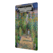 Mini Porte-bloc Monet Garden Vetheuil Impressionim Peinture (Angle2)