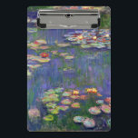 Mini Porte-bloc Monet Water Lilies Chef-d'oeuvre Peinture<br><div class="desc">Monet Water Lilies - Ce tableau Monet classique a été peint par Claude Monet en 1916. Il fait partie de sa célèbre collection de nénuphars où il peint dans son jardin à Giverney,  France. Un tableau de chef-d'oeuvre.</div>