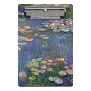 Mini Porte-bloc Monet Water Lilies Chef-d'oeuvre Peinture