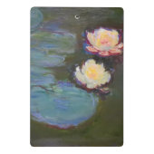 Mini Porte-bloc Monet Water Lys Pond Nénuphars Peinture (Dos)