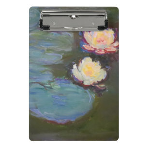 Mini Porte-bloc Monet Water Lys Pond Nénuphars Peinture