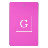 Mini Porte-bloc Monogram initial (Dos)