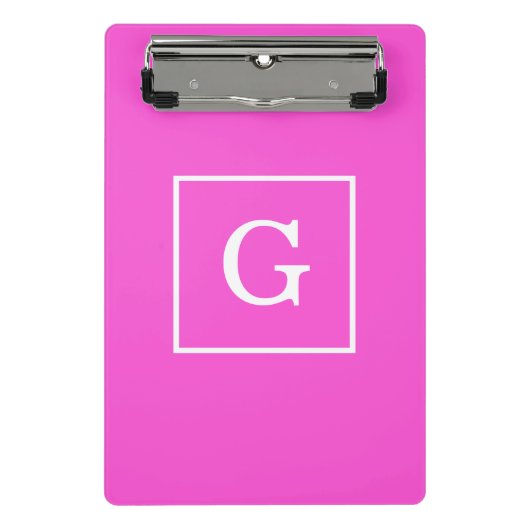 Mini Porte-bloc Monogram initial (Devant)