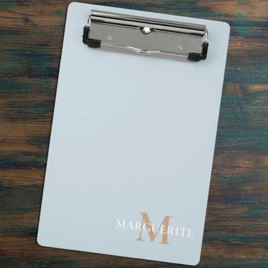 Mini Porte-bloc Monogramme de nom personnalisé