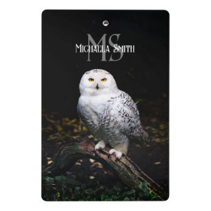 Mini Porte-bloc Monogramme de nom personnalisé de majestueuse chou