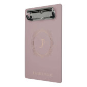 Mini Porte-bloc Monogramme moderne créatif Élégant Professionnel (Angle2)