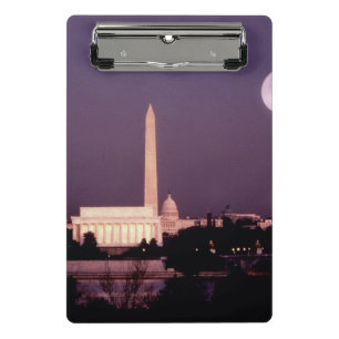Mini Porte-bloc Monument de Washington, le capitol et Jefferson