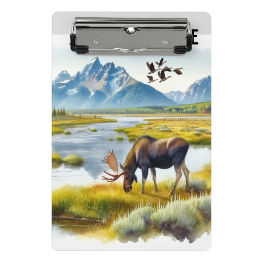 Mini Porte-bloc Moose Ai Art Monogramme (Devant)