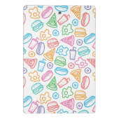 Mini Porte-bloc Motif 2 d'aliments de préparation rapide (Dos)