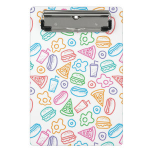 Mini Porte-bloc Motif 2 d'aliments de préparation rapide