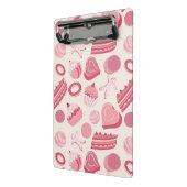 Mini Porte-bloc Motif 2 de chocolat et de pâtisseries (Angle2)