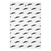 Mini Porte-bloc Motif 2 de hippie de moustache (Dos)