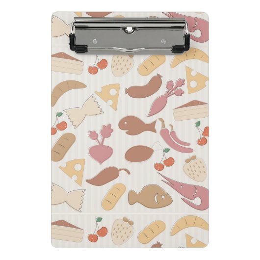 Mini Porte-bloc Motif 2 de nourriture (Devant)