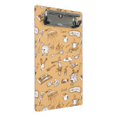 Mini Porte-bloc Motif 2 de petit déjeuner (Incliné)