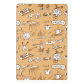 Mini Porte-bloc Motif 2 de petit déjeuner (Dos)