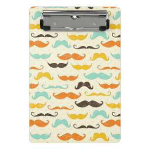 Mini Porte-bloc Motif 3 de moustache