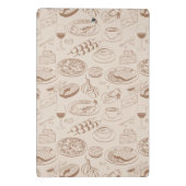 Mini Porte-bloc Motif 3 de nourriture (Dos)