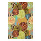 Mini Porte-bloc Motif abstrait (Dos)