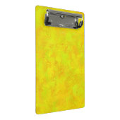 Mini Porte-bloc Motif Abstrait Jaune Orange Vert (Incliné)