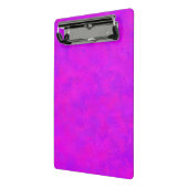 Mini Porte-bloc Motif Abstrait rose pourpre (Angle2)