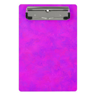 Mini Porte-bloc Motif Abstrait rose pourpre