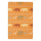 Mini Porte-bloc Motif africain (Dos)