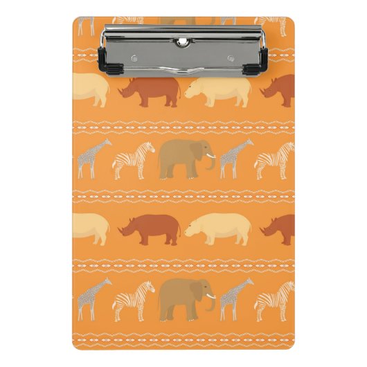 Mini Porte-bloc Motif africain (Devant)