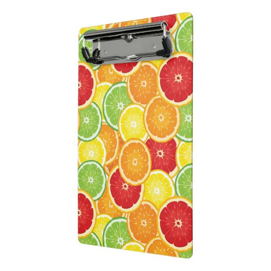 Mini Porte-bloc Motif avec des agrumes (Angle2)