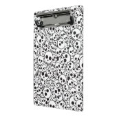 Mini Porte-bloc Motif avec des crânes (Angle2)