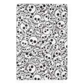 Mini Porte-bloc Motif avec des crânes (Dos)