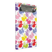 Mini Porte-bloc motif avec des lapins de Pâques (Incliné)