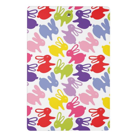 Mini Porte-bloc motif avec des lapins de Pâques (Dos)