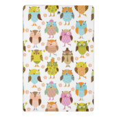 Mini Porte-bloc motif avec des oiseaux (Dos)