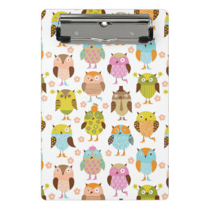 Mini Porte-bloc motif avec des oiseaux